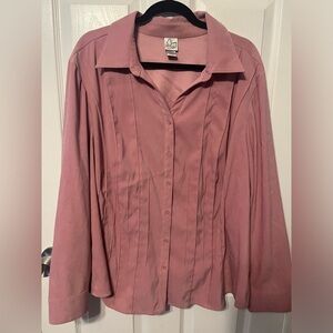 Soft touch pink blouse